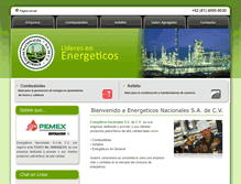 Tablet Screenshot of enasa.com.mx